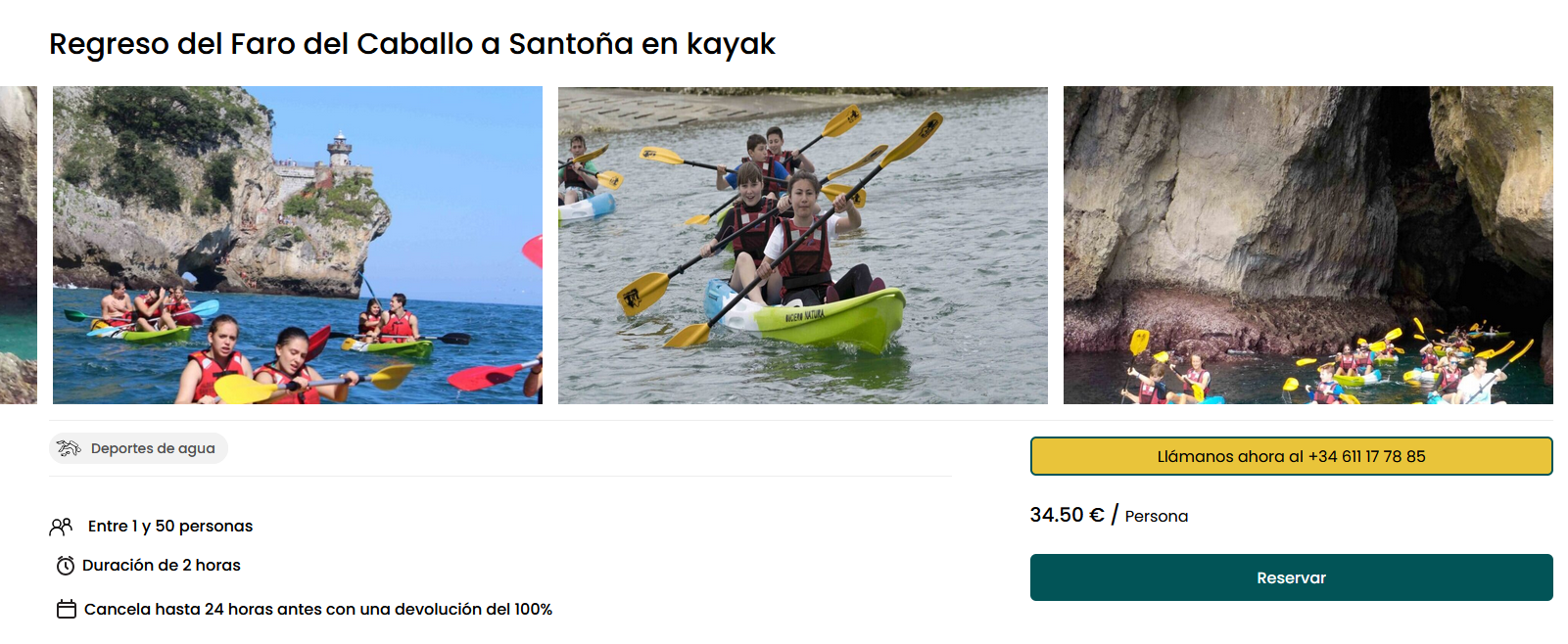 Vive el descenso en canoa en Cantabria