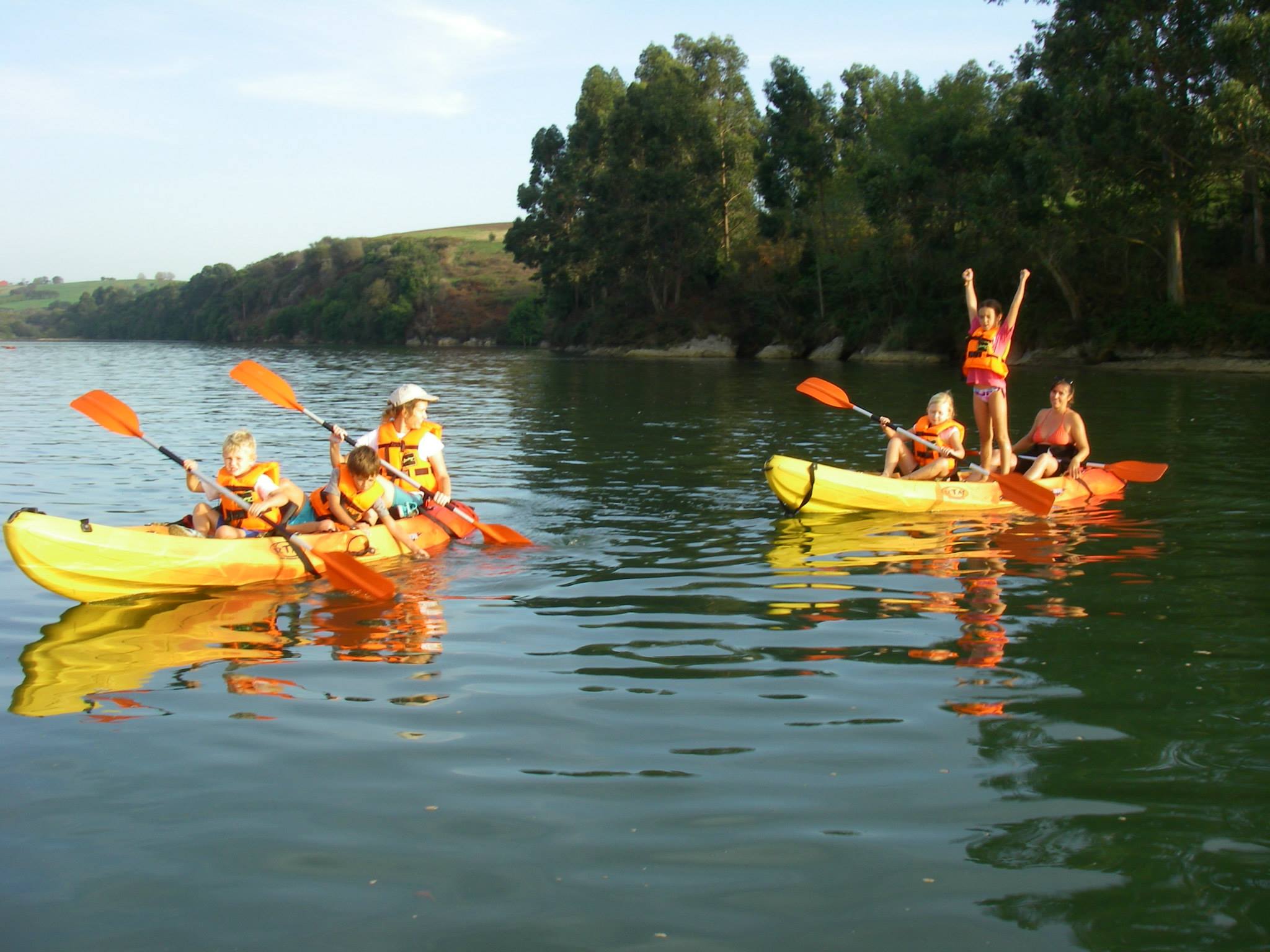 Vive el descenso en canoa en Cantabria