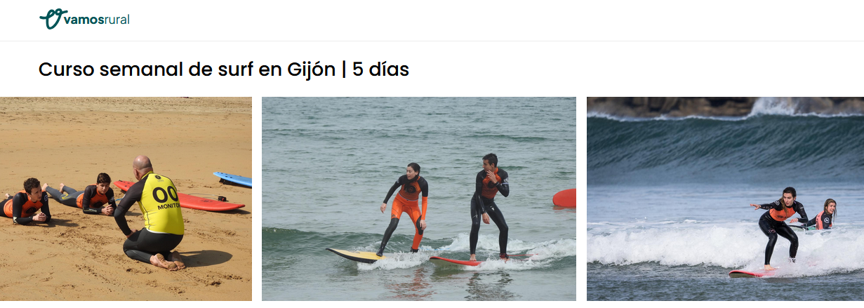 ¿Dónde hacer surf en Gijón?