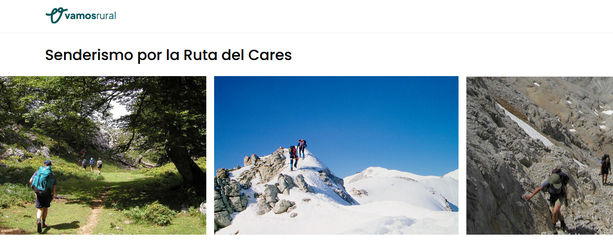 Ruta del Cares en Asturias con niños pequeños