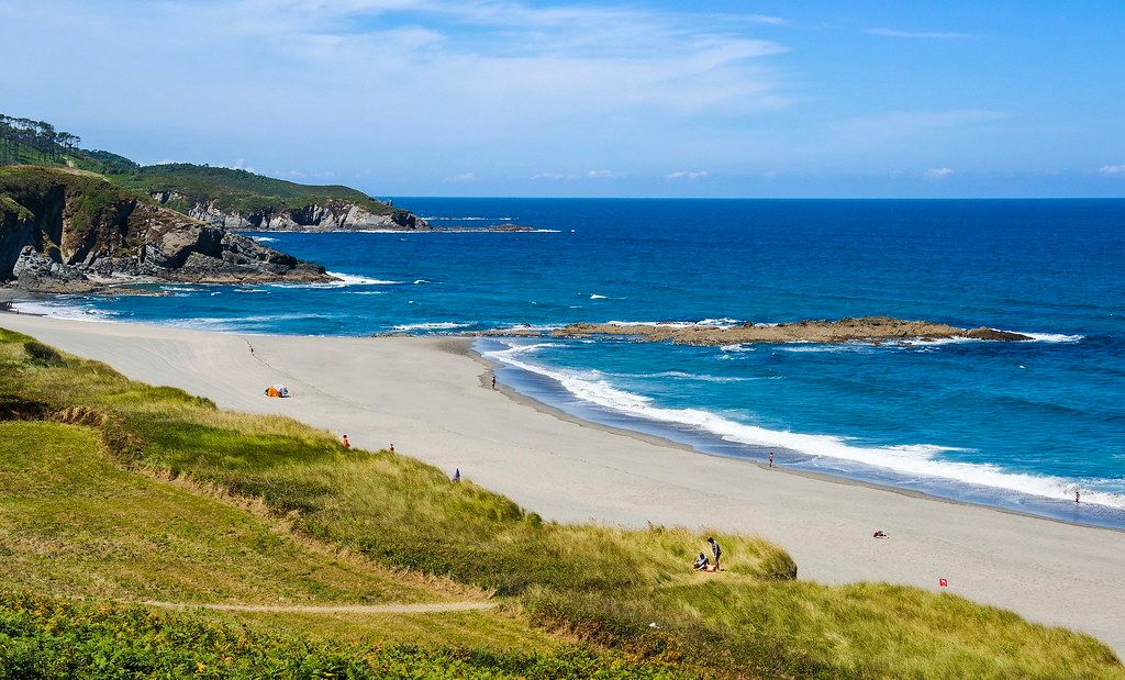 Playas costa occidental de Asturias