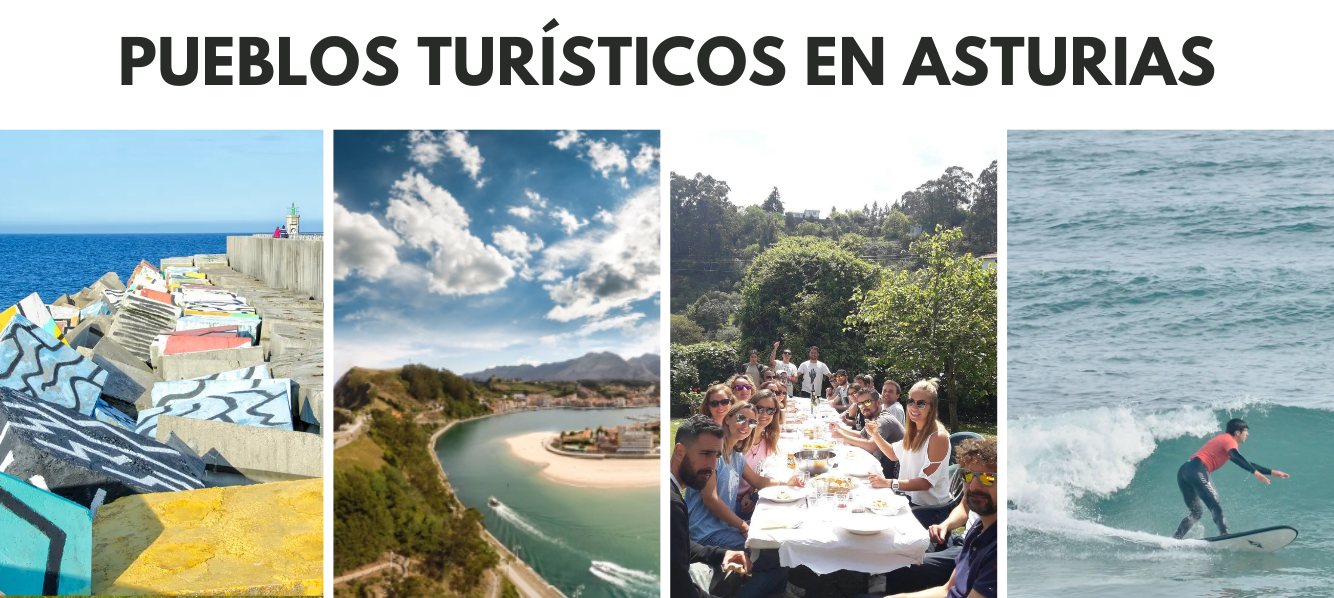 Pueblos turísticos en Asturias