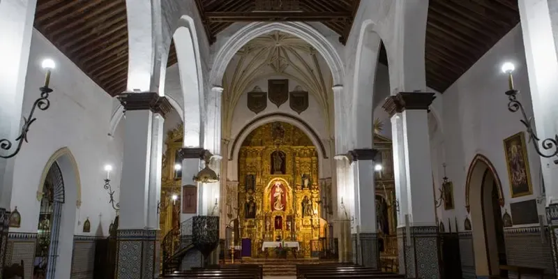 Cangas de Onís con lluvia