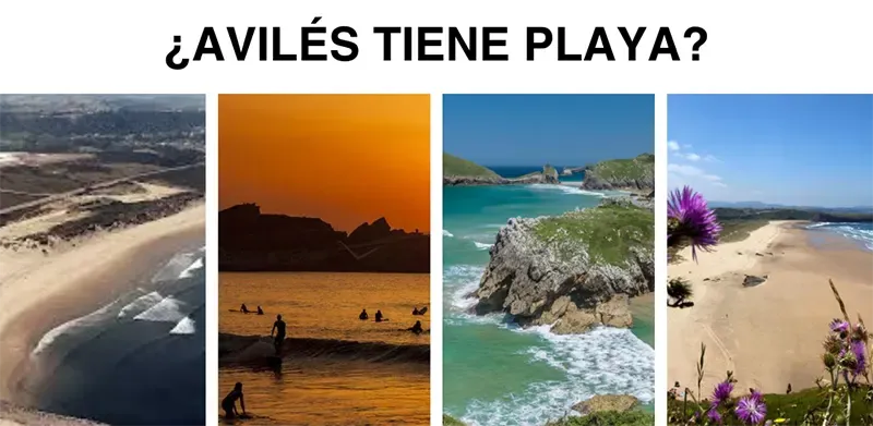 Avilés tiene playa