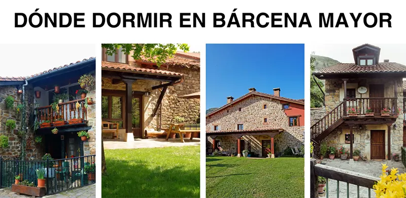 Dónde dormir en Bárcena Mayor