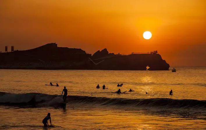 Avilés tiene playa