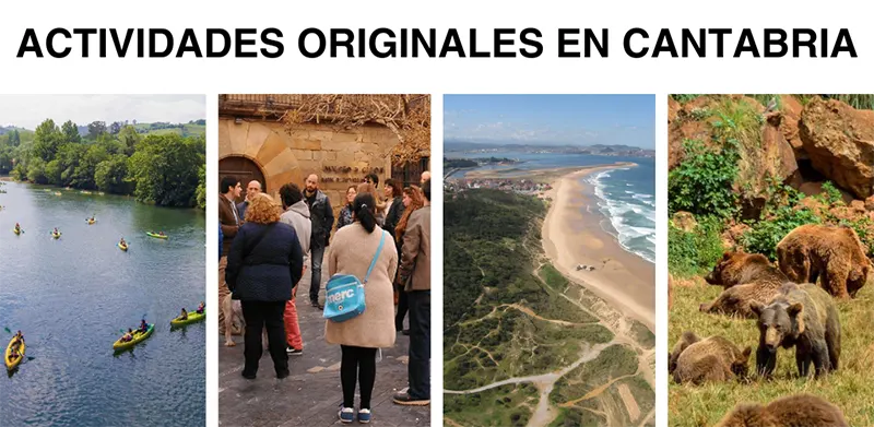Actividades originales en Cantabria
