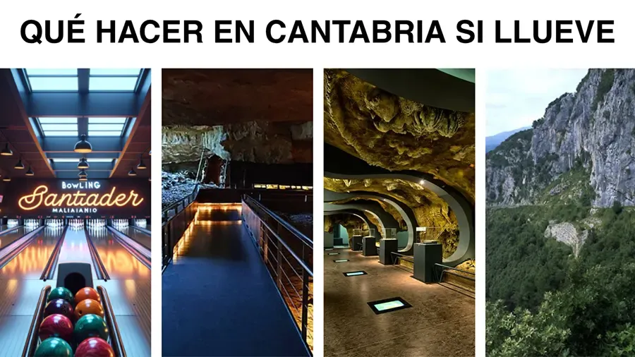 Qué hacer en Cantabria si llueve
