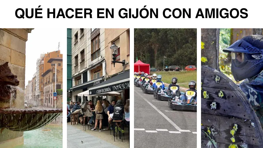 Qué hacer en Gijón con amigos