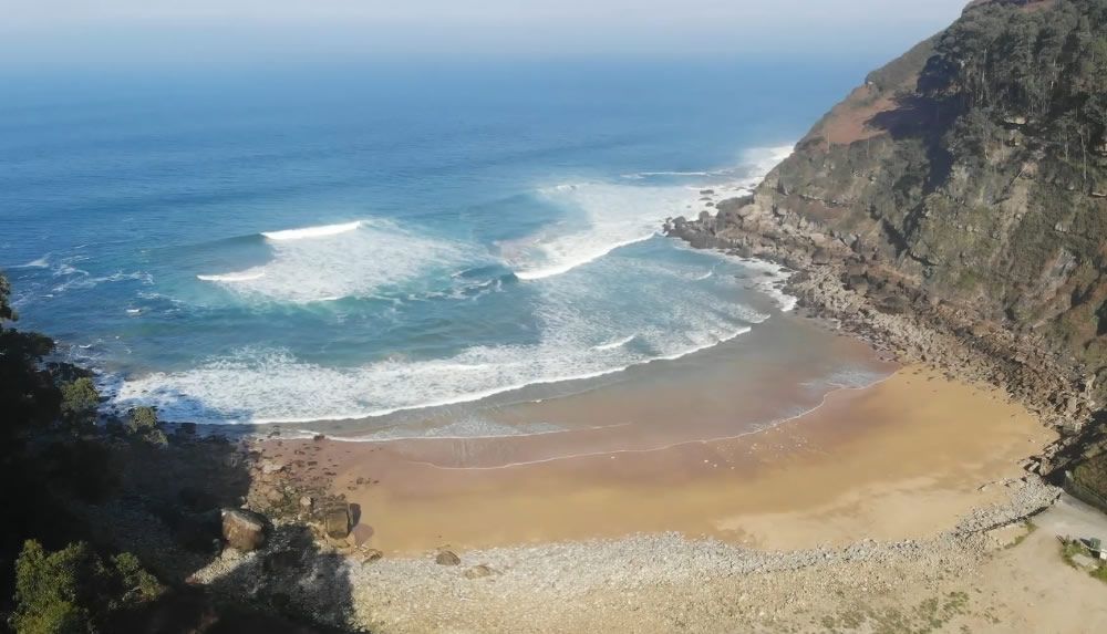 San Vicente de la Barquera con perro