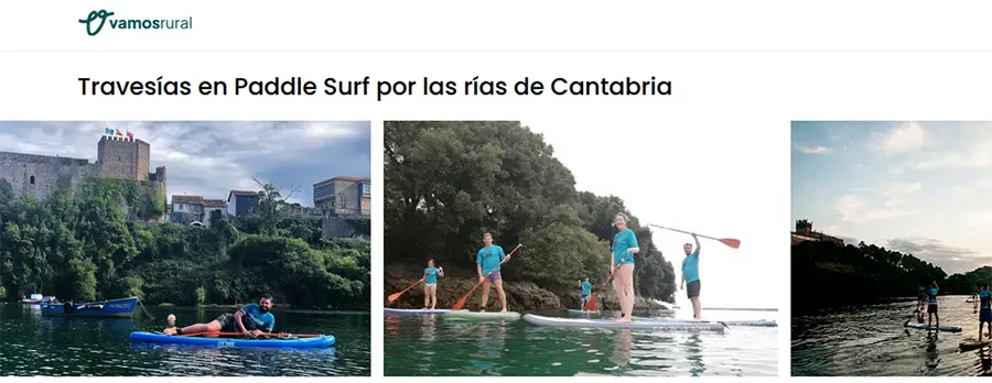 Dónde hacer paddle surf en Cantabria