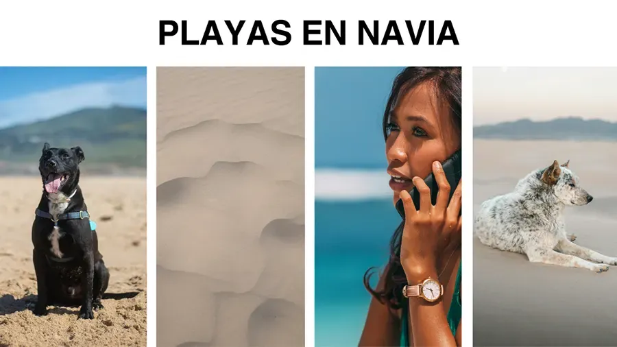Playas en Navia, Asturias