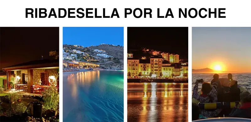 Ribadesella por la noche
